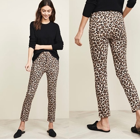 Veronica Beard Debbie 10” Skinny in Leopard - Picture 1 of 7